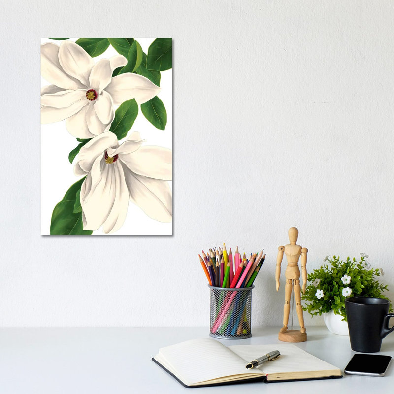 Magnolia I by Saturday Evening Post - Gallery-Wrapped Canvas Giclée on Canvas, 30.48 cm H x 20.32 cm W, Does Not Apply