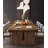 Industrial-style solid wood rectangular dining table-291805387