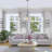 Jeiri 3 - Light Dimmable Drum Chandelier-1130034729