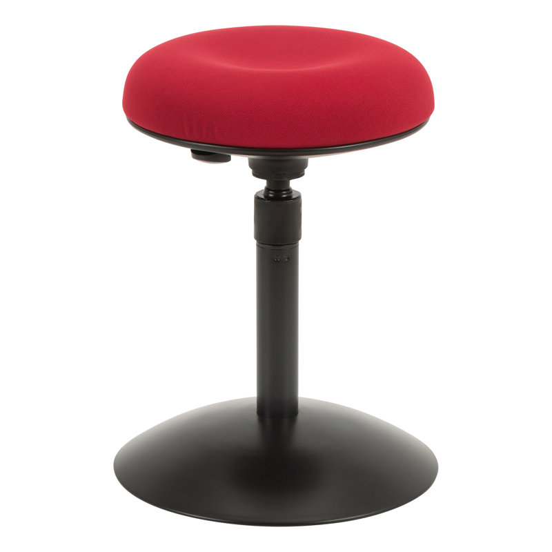 Tabouret pivotant Peggie, Rouge