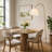 1-Light 71.1’’ Arched Fabric Gold Floor Lamp with Foot Switch-1082397769