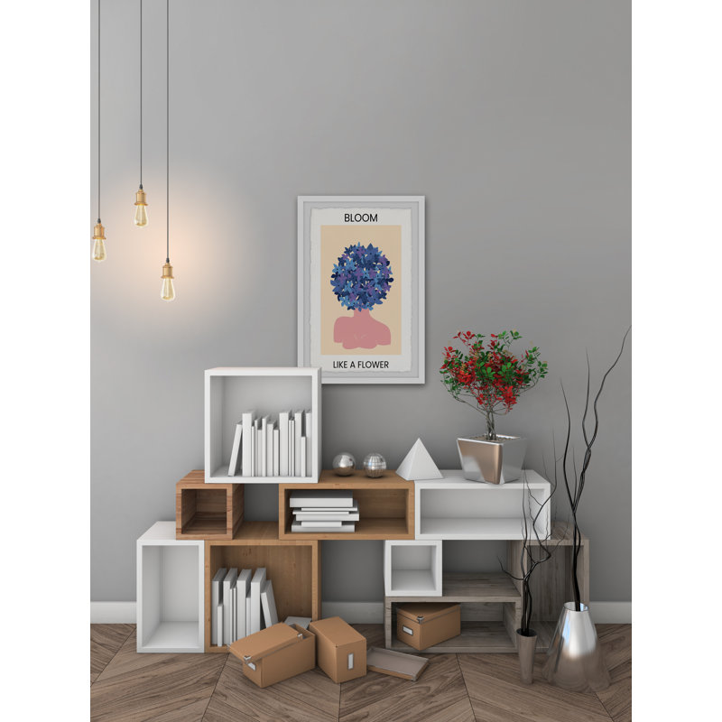 «Like A Flower» par Marmont Hill - reproduction de cadre photo, H 45 po x l 30 po x P 1,5 po