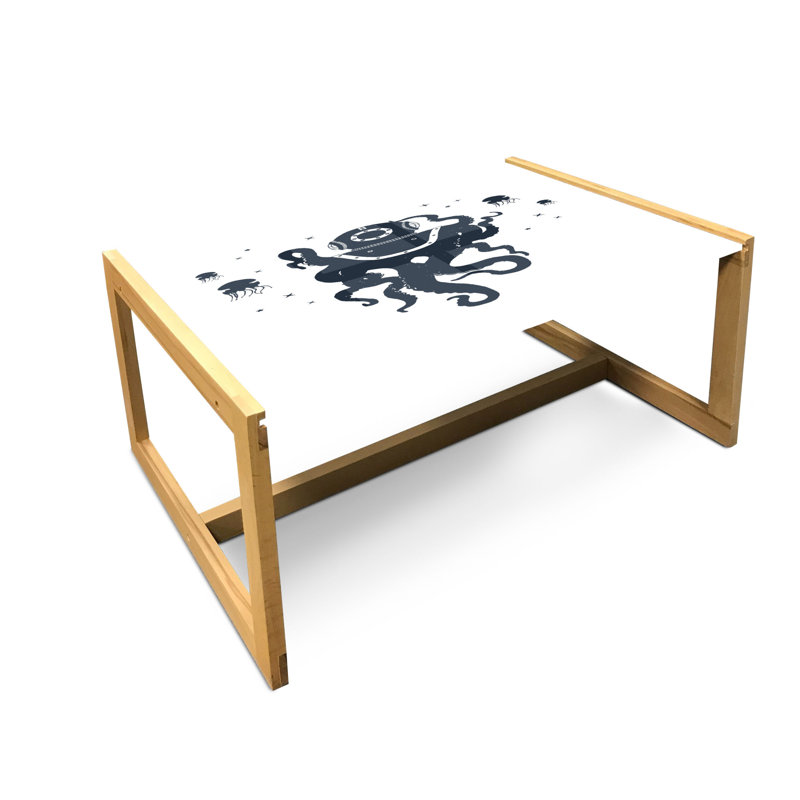 Jaloliddin Sled Coffee Table, 90cm H x 62cm W x 40cm D