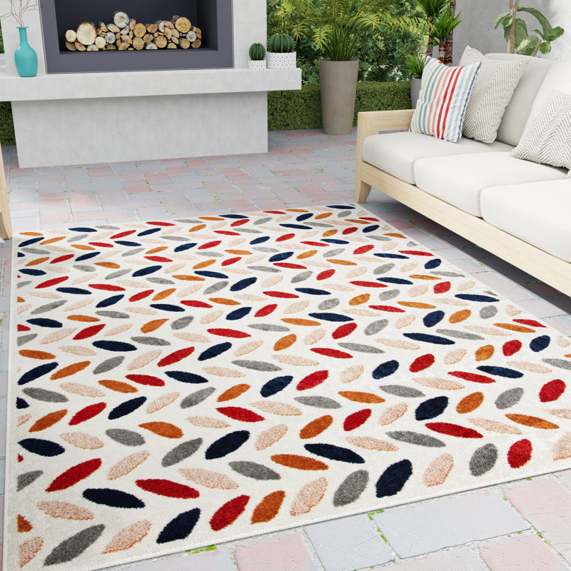Tapis rose Corrigan Studio®, Rectangle 6 pi 7 po x 9 pi 2 po