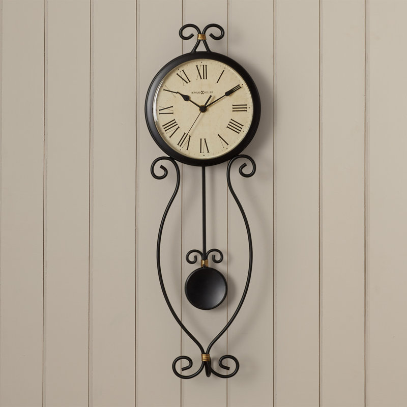 Decorative Quartz Wall Clocks Metal Pendulum Wall Clock