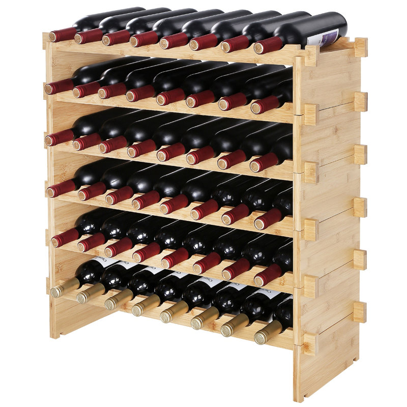 Présentoir à vin 48 pièces 48 bouteilles