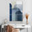 Avery Blue Linen Mountains II-108510352