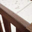 Tutti Bambini Japandi Cot Bed Warm Walnut