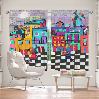 Room Darkening Curtains / Drapes Pair