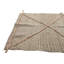 Tapis de couloir beige 8 pi Petrella