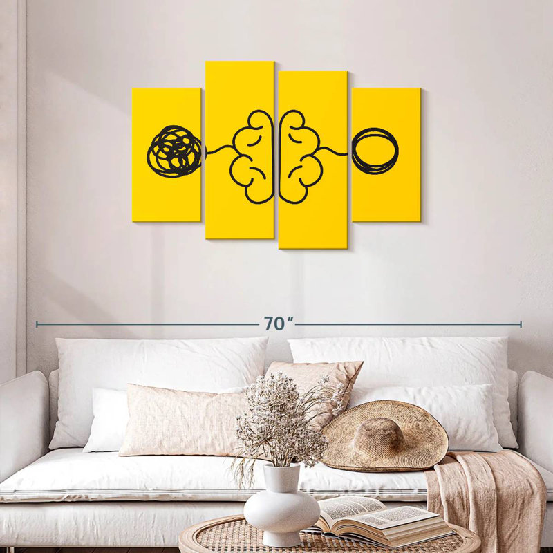 Alcaraz Untangle Your Thoughts, 27" H x 43" W