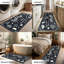 Tapis de cuisine - multicolore - à poils longs, épais, imperméable, antidérapant, tapis autoportant, thème de cuisine, utilisation à l'intérieur (cuisine, buanderie, maison de campagne)