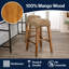 Tabouret de bar 30 po Maui Coastal Water Hyacinth-444782035-415782835