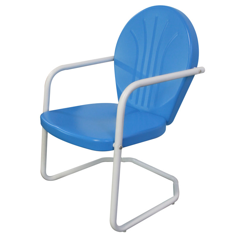 Adewale Stainless Steel Outdoor Dining Armchair