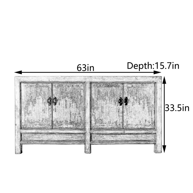 Armoire d'entrée en pin