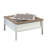 Gaming/Coffee Table, White Finish