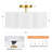 Tekamah 3-Light Fabric Semi Flush Mount Ceiling Light-1535344875-1535791625