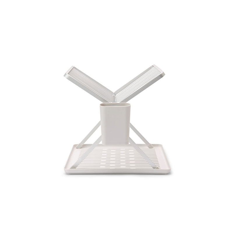 Brabantia Sinkside Small Foldable Dish Drying Rack, Light Grey