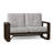 Vale 60.5'' Wide Aluminum Loveseat with Cushions-98918511-98918505