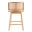 Ensemble de 2 tabourets de bar en bois Talia-421362638