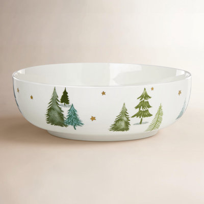 Balsam Lane Porcelain Serving Bowl