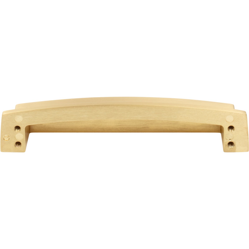 Cup / Bin Pull, Brushed Gold