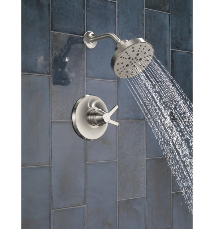 Robinet de douche Galeon, Lumicoat inoxydable
