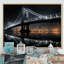 Pont noir de lumière - Ponts, art mural-597674081-597674074