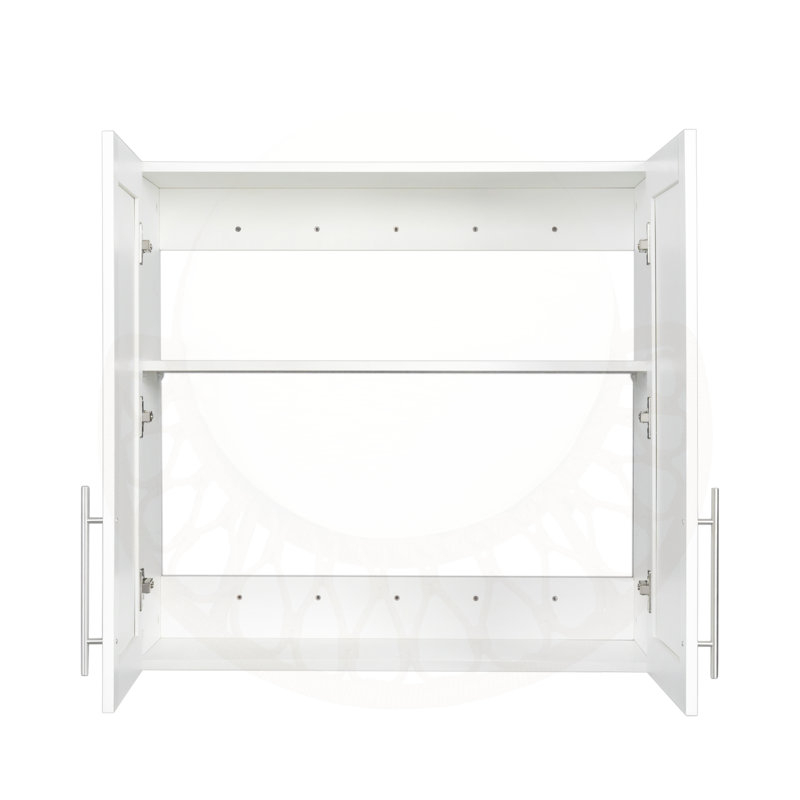 Versatile Stackable Wall Mounted Storage Poirier with Movable Shelves and Adjustable Partitions for Efficient Organization