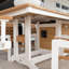 Berlin Gardens Garden Classic Fire Pit Counter Height Dining Table-1689865764-1689865960
