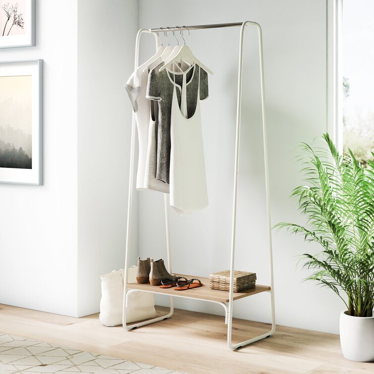 25.19'' Manufactured Wood Clothing Rack