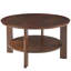Table centrale 32 po avec plateau usé