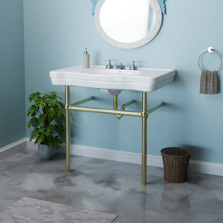 The Renovators Supply Inc. 19.75'' White Vitreous China Rectangular Bathroom Sink