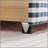 Queen Size Cozy Gingham Daybed with Two Storage Drawers, with USB Port and Adorable Wave Shaped, Linen Fabric-961533103