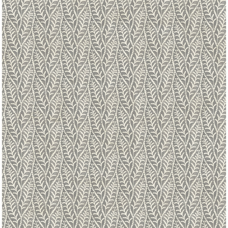 Papier peint feuilles de coleus, Gris