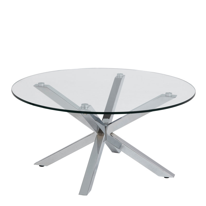 Kalinda Cross Legs Coffee Table