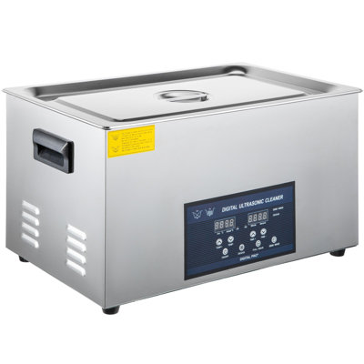 Nettoyeur à ultrasons 30L 28 / 40khz Nettoyeur à ultrasons professionnel à double fréquence avec minuterie pour le nettoyage des instruments dentaires