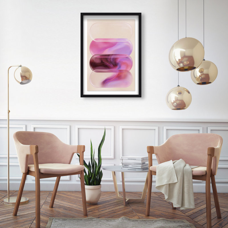Clear Rose Print by Oliver Gal, 25.5"H x 17.5"W, Black Shadowbox