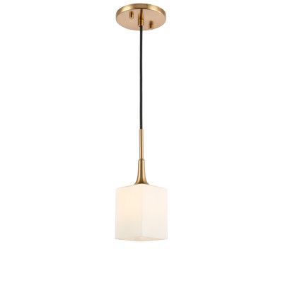 Luminaire suspendu simple à 1 lumière Shults