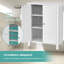 60Cm W x 80.5Cm H x 30Cm D Bathroom Cabinet