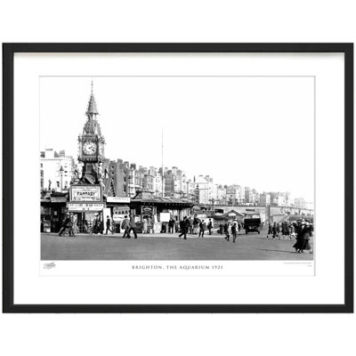 Brighton, The Aquarium 1921 by Francis Frith - Single Picture Frame Print