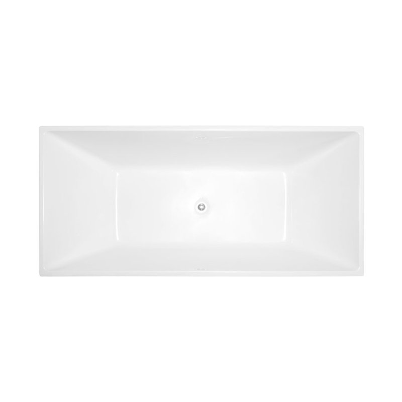 66.93'' x 31.5'' Soaking Acrylic Bathtub
