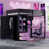 Noir, mauve sélectionné