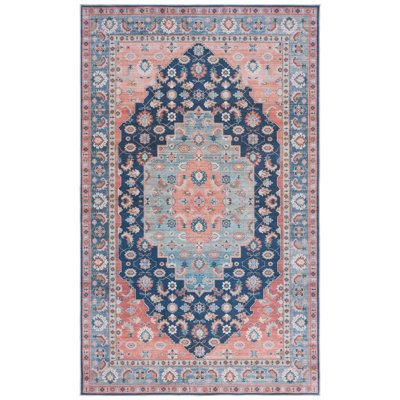 Maritess Machine Washable Southwestern Rug