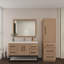 Meuble-lavabo mural avec lavabo et support en acrylique renforcé Victoria-98932837