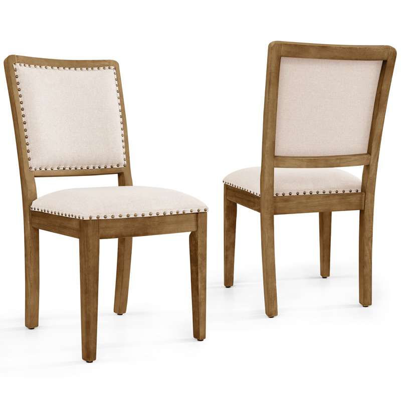 Chaise de salle à manger Karnak , Blanc