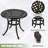 Round Outdoor Side Table , 24 " W 24 " D