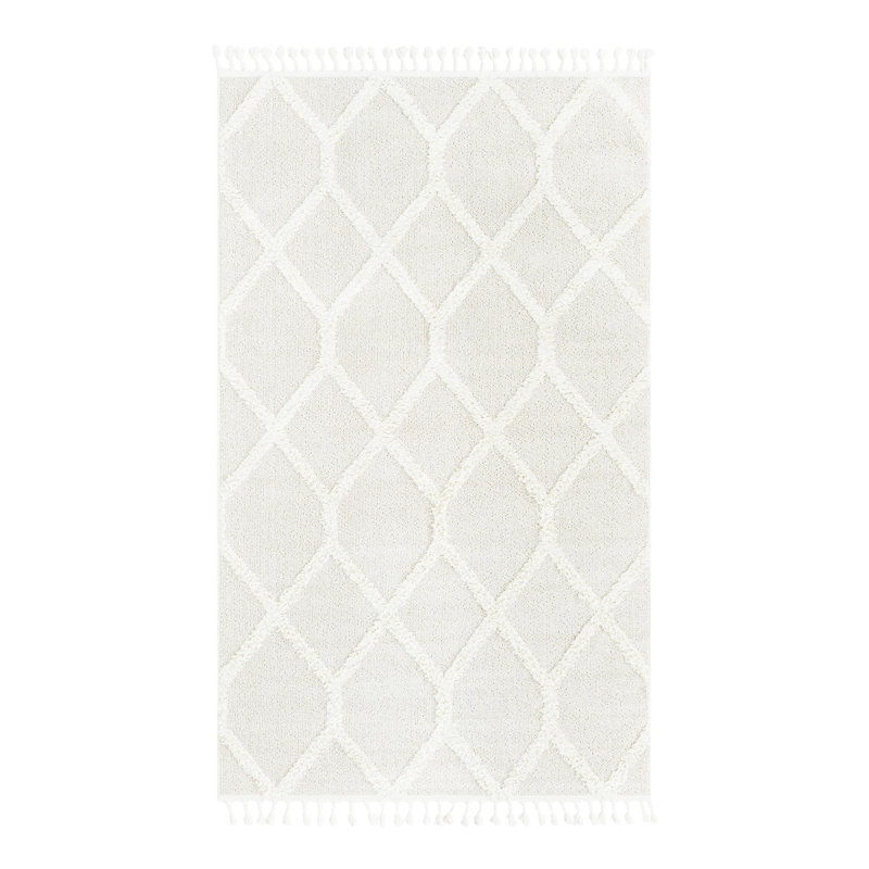Geometric Indoor Rug, Rectangle 5'3" x 8'