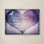 « a true love story never ends », art textuel sur toile tendue-21936275
