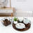 Lazy Susan Turntable Organizer For Kitchen Countertop And Cabinet, With Steel Frame, 360 Degree Rotating Decorative Centerpiece-158706883-158706882